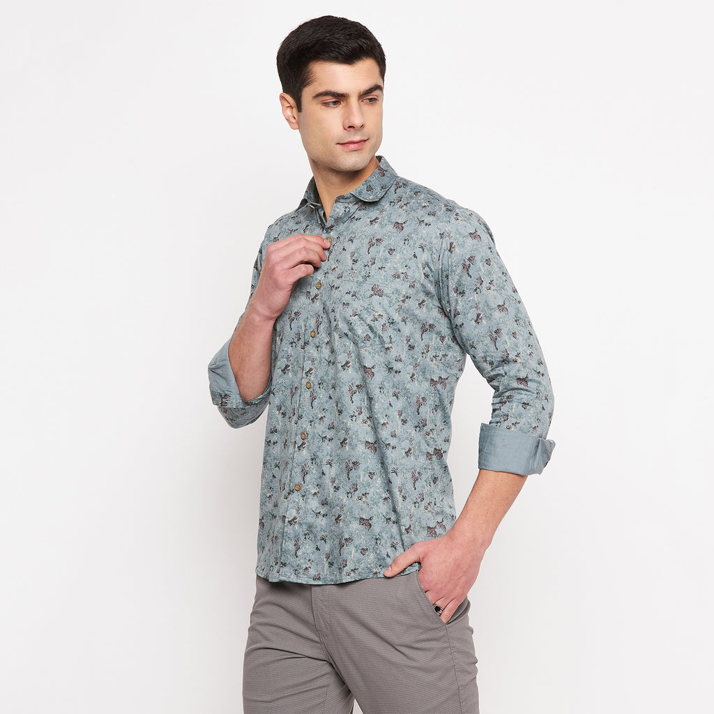 Duke Urban Men Full Sleeve Cotton Shirt (SDO8PRST)