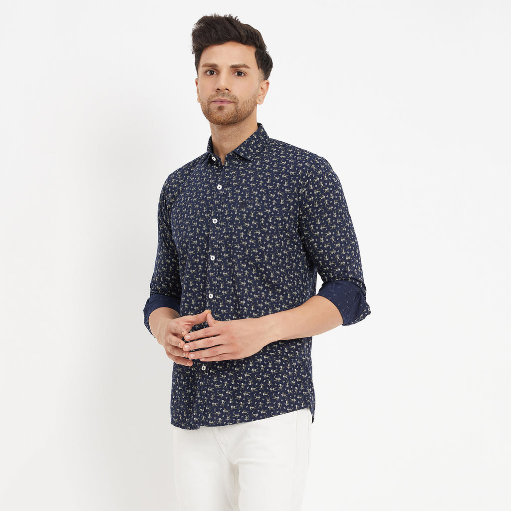 Duke Urban Men Full Sleeve Cotton Shirts (SDO8PROG)