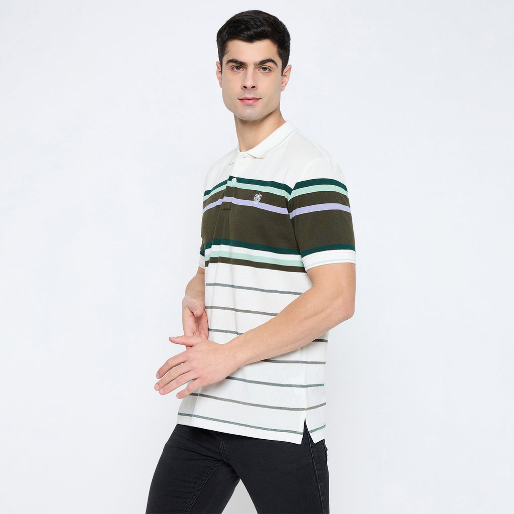 Duke Urban Men Half Sleeve Cotton T-shirt (LF7183)