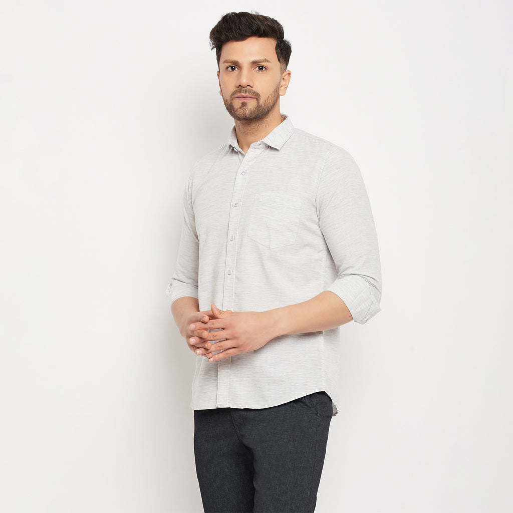 Duke Urban Men Full Sleeve Cotton Shirt (SDO8PLCB)
