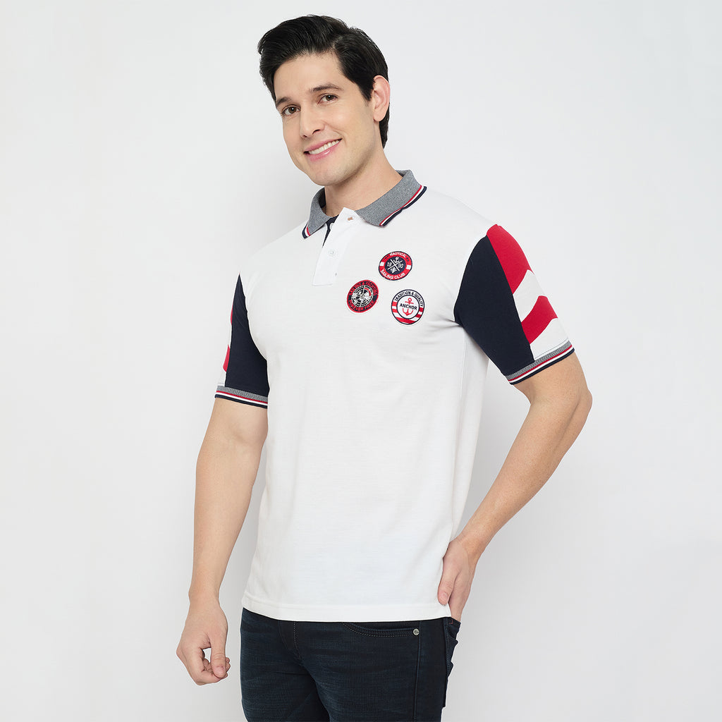 Duke Urban Men Half Sleeve Cotton Tshirt (LF7398)