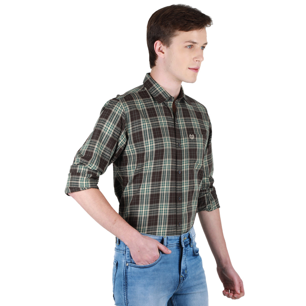 Duke Urban Men Full Sleeve Cotton Shirt (SDO6CKU)