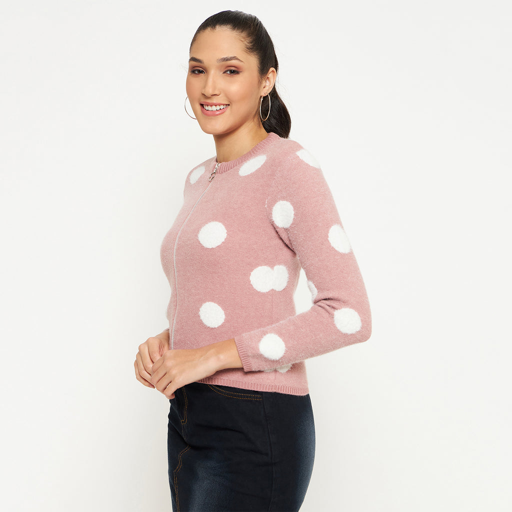 Duke Urban Women Full Sleeve Zipper Cardigan (SDS1005R)