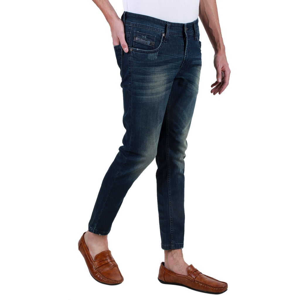 Duke Urban Men Stretchable Ankle Length Slim Fit Jeans (SDD5232)
