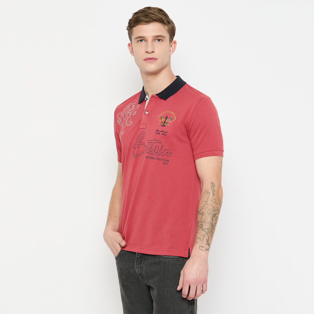 Duke Urban Men Half Sleeve Cotton Tshirt (LF5777)
