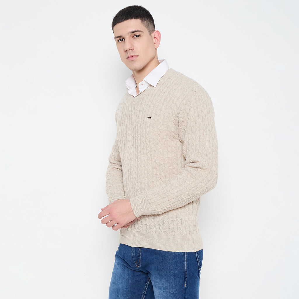 Duke Urban Men Full Sleeve V Neck Sweater (SDS2236)