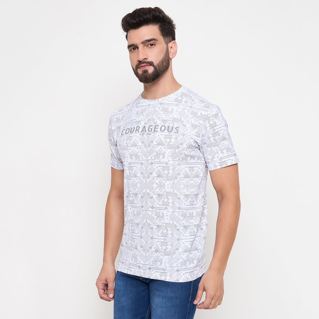 Duke Urban Men Half Sleeve Cotton Tshirt (MLF7166)