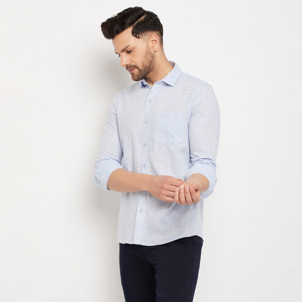 Duke Urban Men Full Sleeve Cotton Shirt (SDO8PLCA)