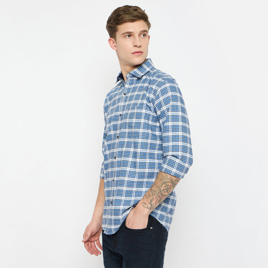 Duke Urban Men Full Sleeve Cotton Shirt (SDO5CKAP)