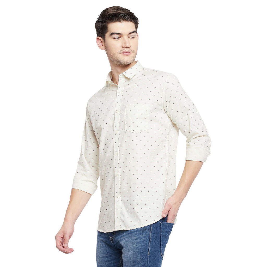 Duke Urban Men Full Sleeve Cotton Shirt (SDO8821R)