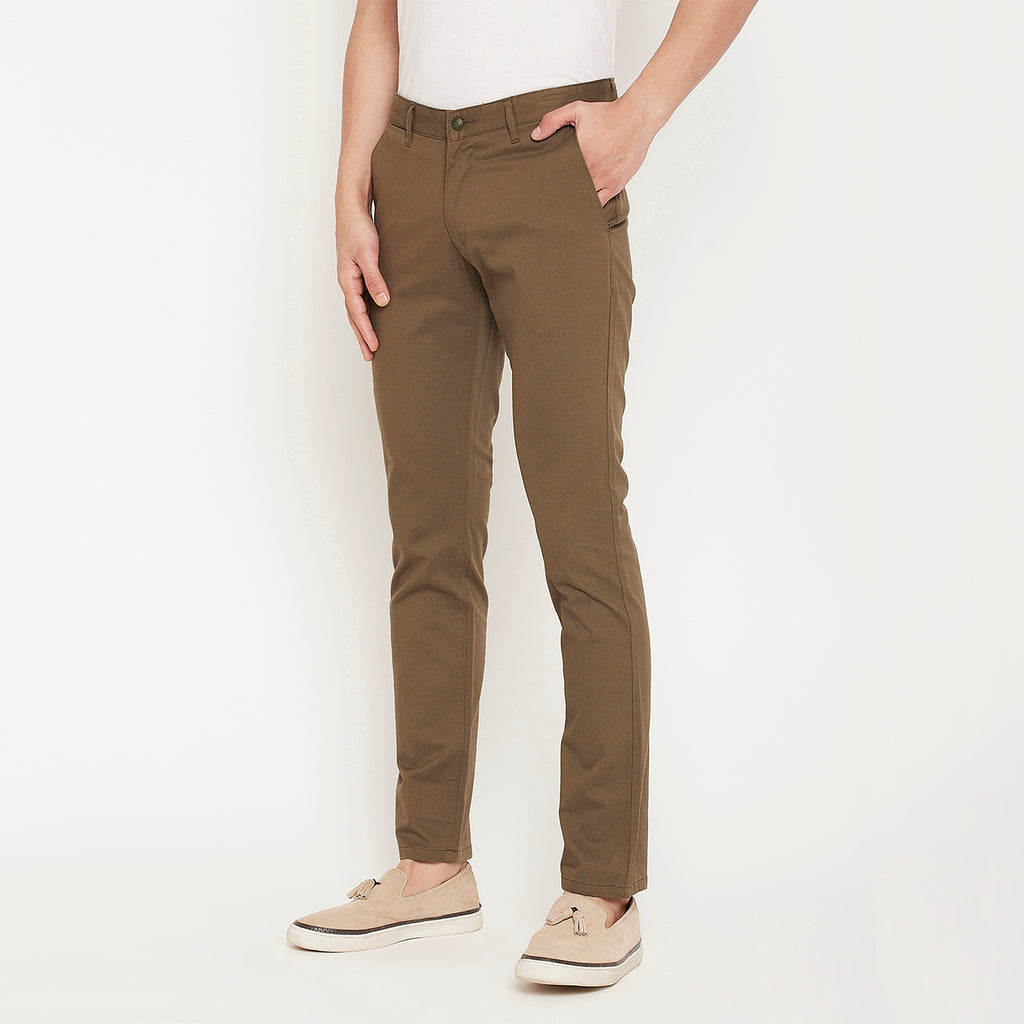 Duke Urban Men Slim Fit Cotton Trousers (SDT4566)