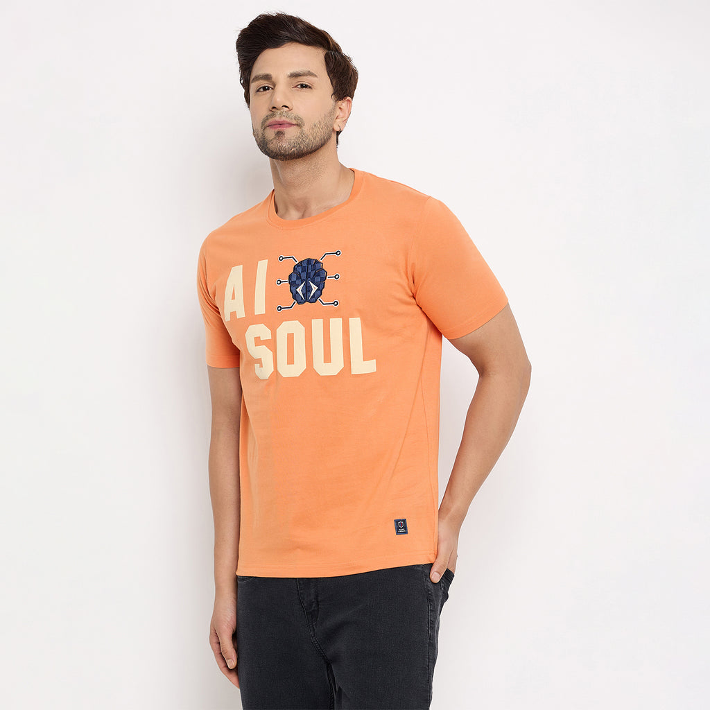 Duke Urban Men Half Sleeve Cotton T-shirt (LF7282)