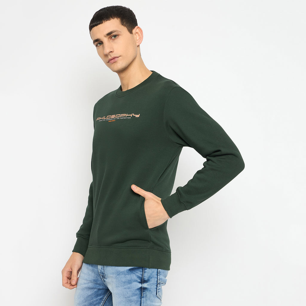 Duke Urban Men Solid Sweatshirt (LF6451)