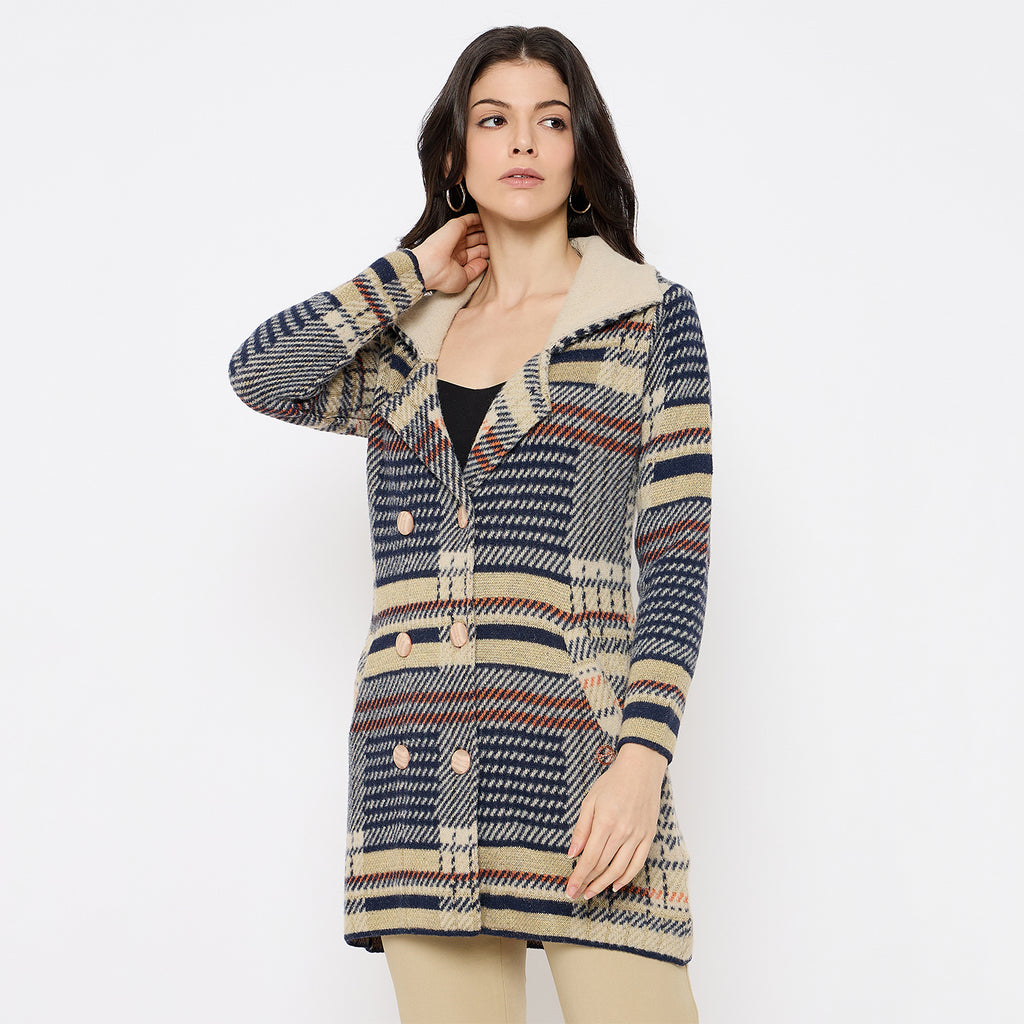 Duke Urban Women Full Sleeve Long Sweater (SDS1216)