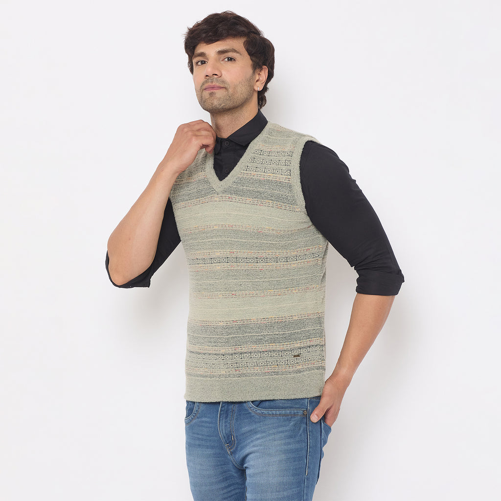 Duke Urban Men V Neck Reversible Sweater (SDS2285)