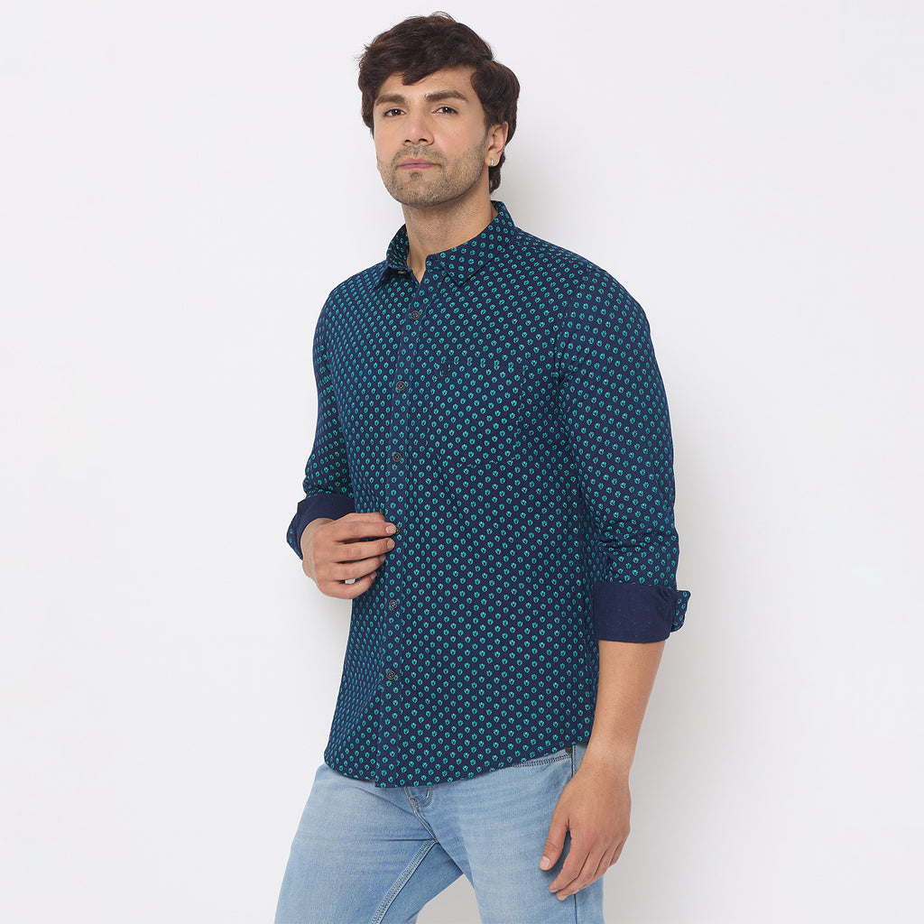 Duke Urban Men Full Sleeve Cotton Shirt (SDO7PRIC)