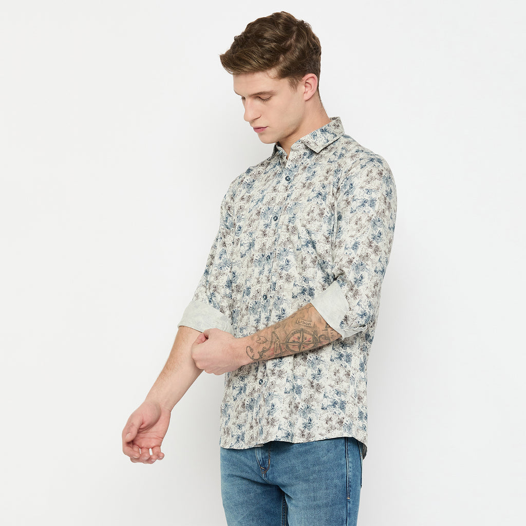 Duke Urban Men Full Sleeve Cotton Shirt (SDO8PRX)