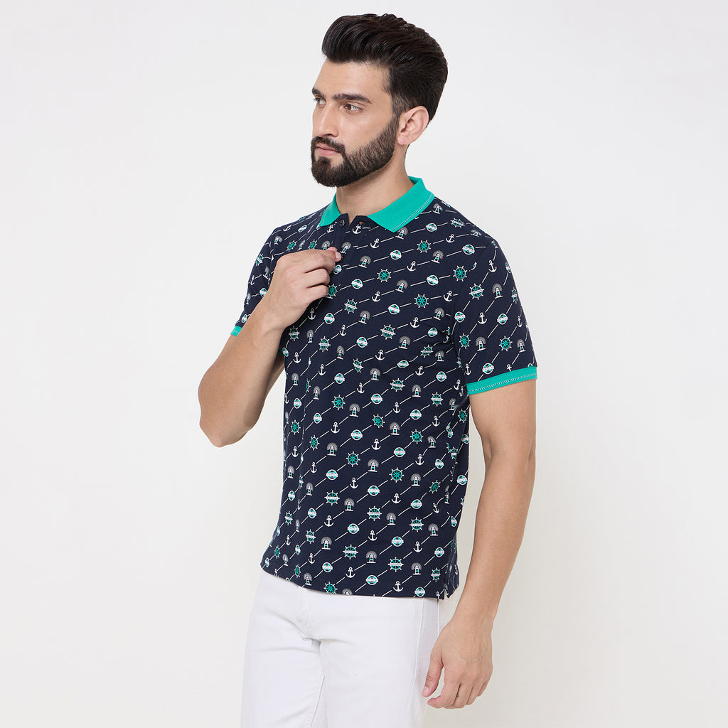 Duke Urban Men Half Sleeve Cotton Tshirt (LF7239)