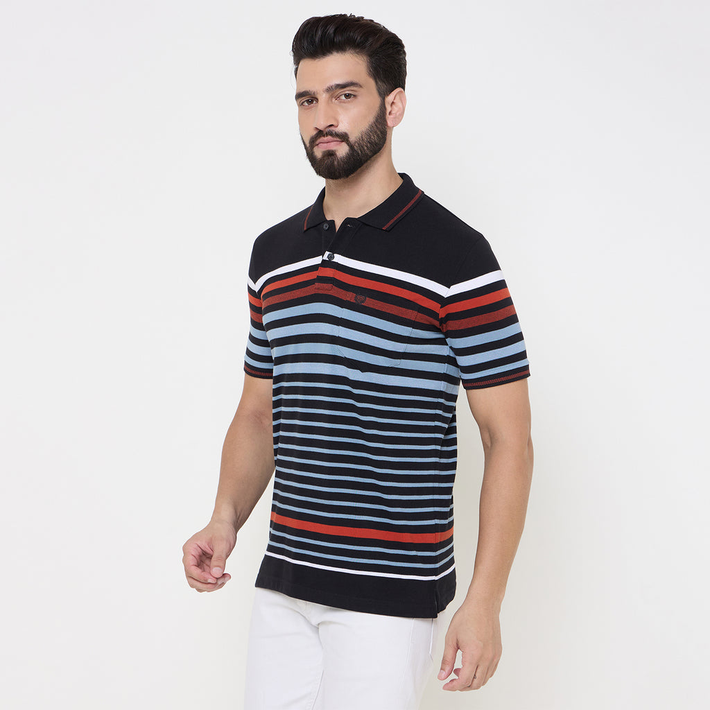 Duke Urban Men Half Sleeve Cotton Tshirt (LF7182)