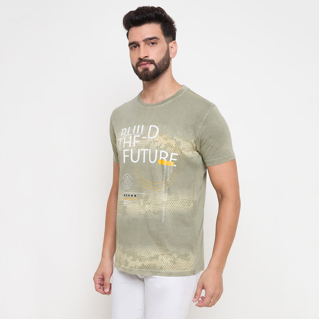 Duke Urban Men Half Sleeve Cotton Tshirt (LF7135)