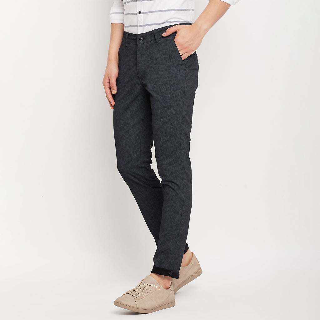Duke Urban Men Slim Fit Cotton Trousers (SDT4579)