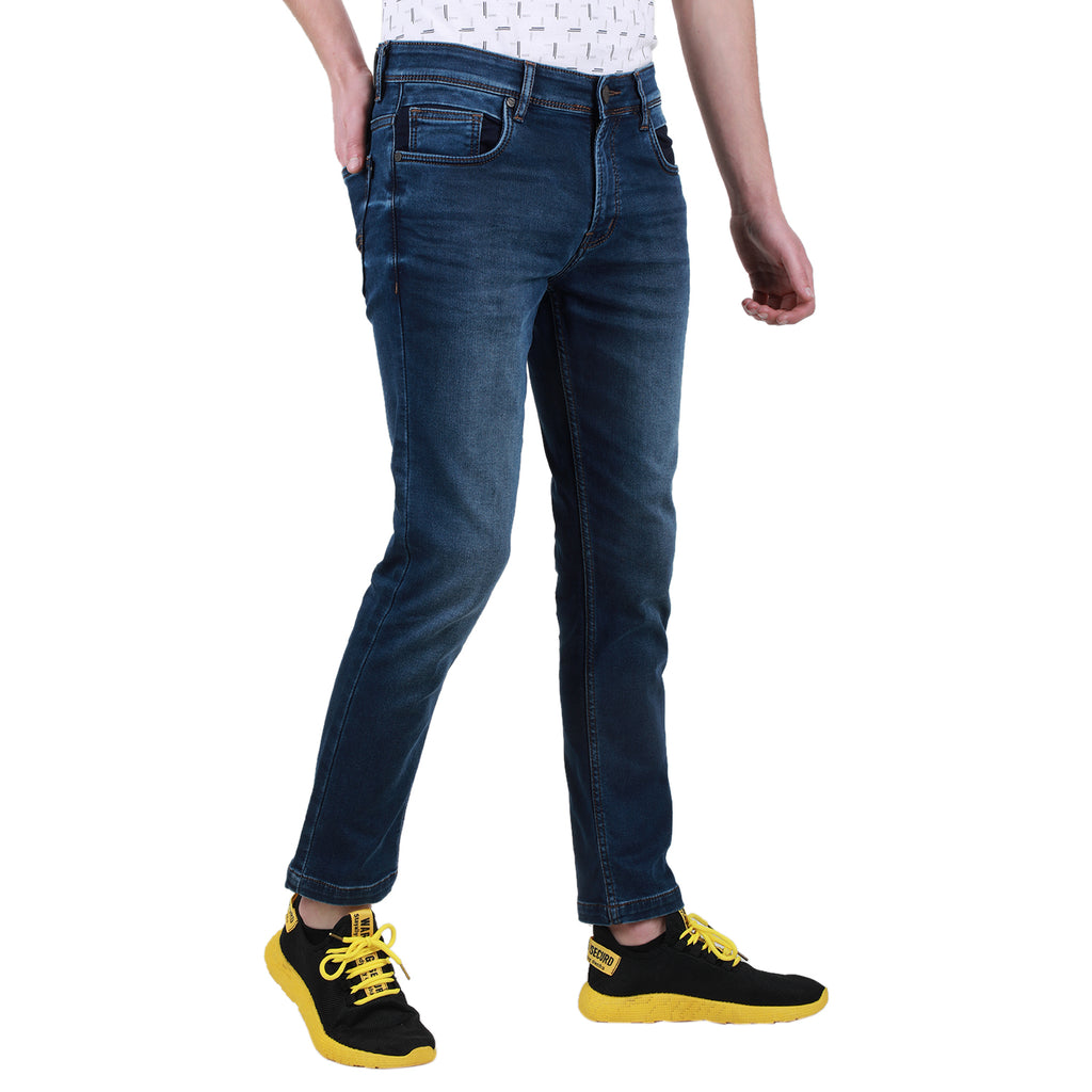 Duke Urban Men Stretchable Ankle Length Slim Fit Jeans (SDD5462)