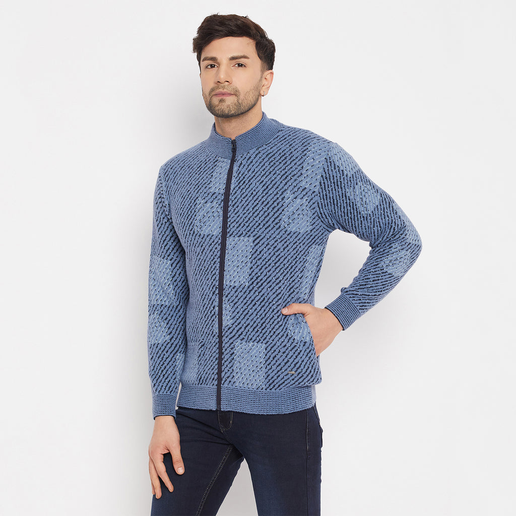 Duke Urban Men Full Sleeve Zipper Cardigan (SDS2152)