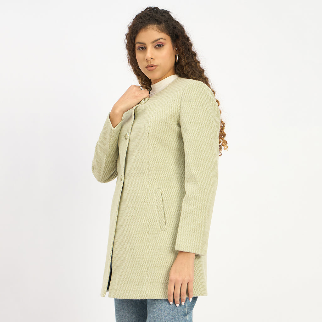 Duke Urban Women Full Sleeve Long Coat (SDZ4171C)