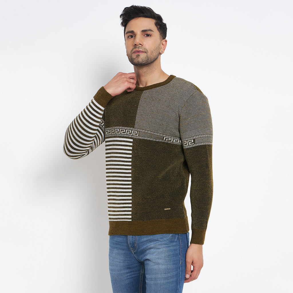 Duke Urban Men Full Sleeve Round Neck Pullover (SDS2117)