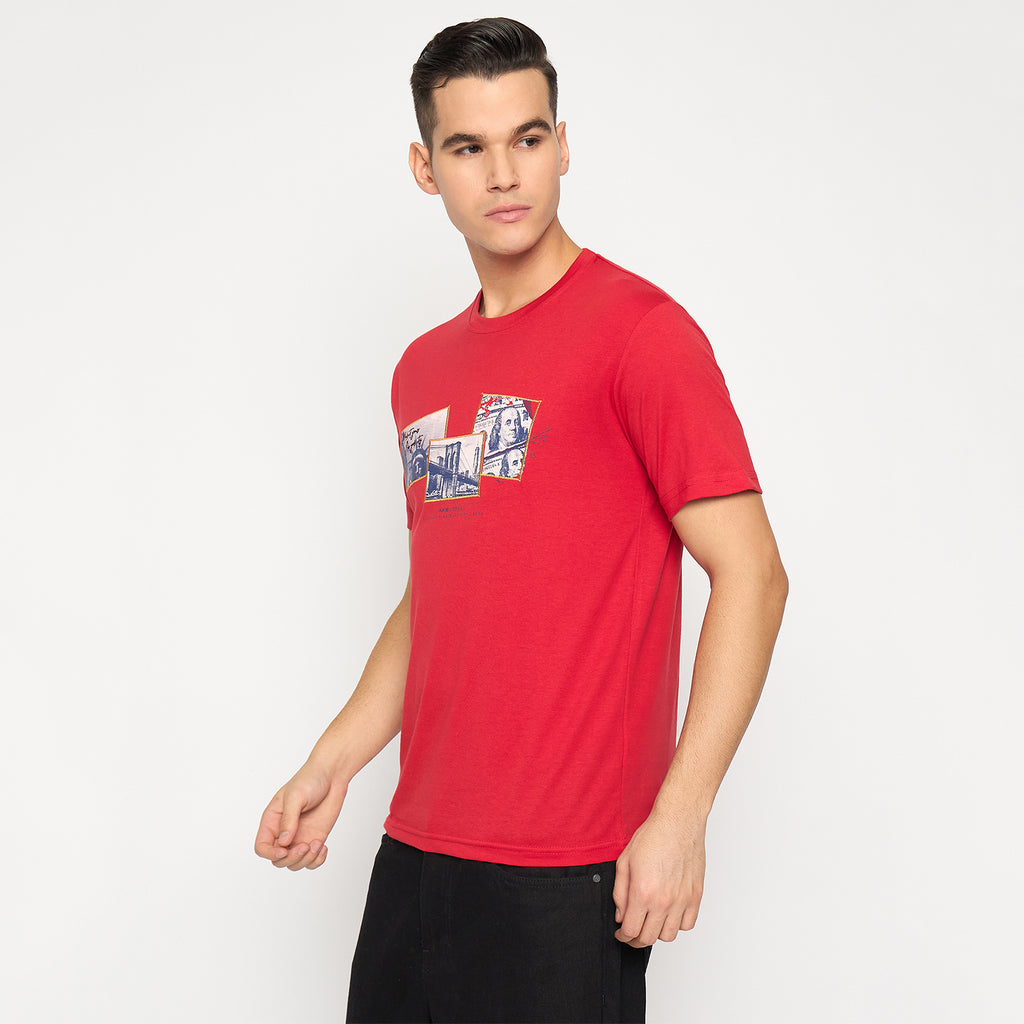 Duke Urban Men Half Sleeve Cotton T-shirt (ONLF301)