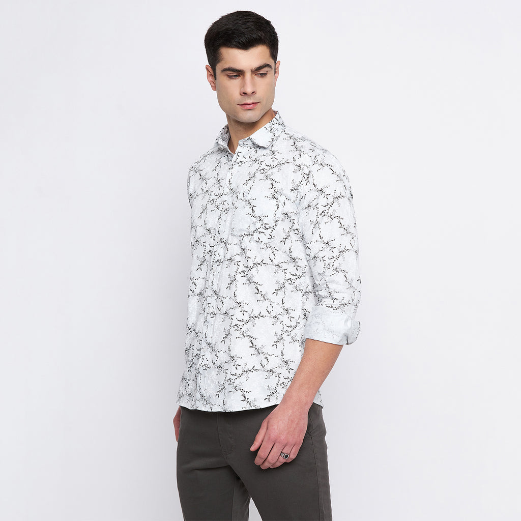 Duke Urban Men Full Sleeve Cotton Shirt (SDO8PRSP)