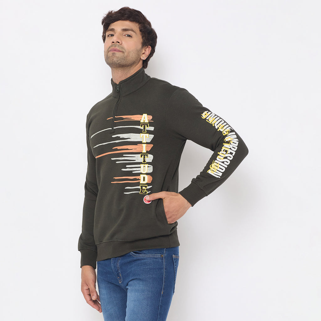 Duke Urban Men High Neck Sweatshirt (LF6237)