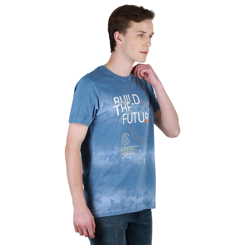 Duke Urban Men Half Sleeve Cotton Tshirt (LF7135)