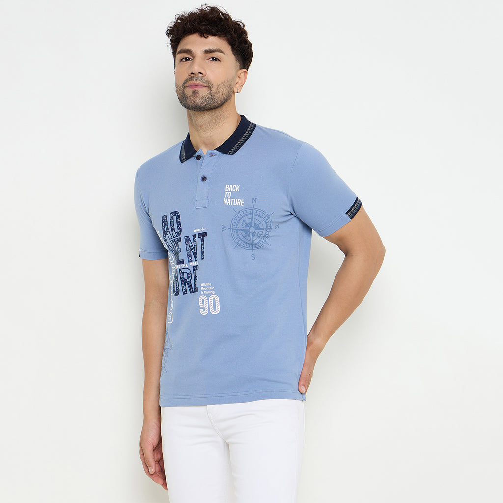 Duke Urban Men Half Sleeve Cotton Tshirt (LF7150)