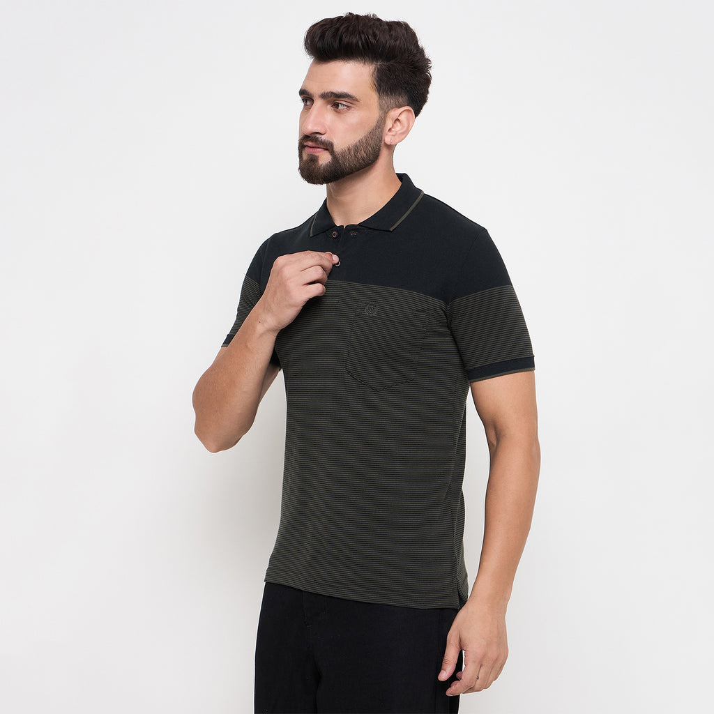Duke Urban Men Half Sleeve Cotton Tshirt (LF7259)