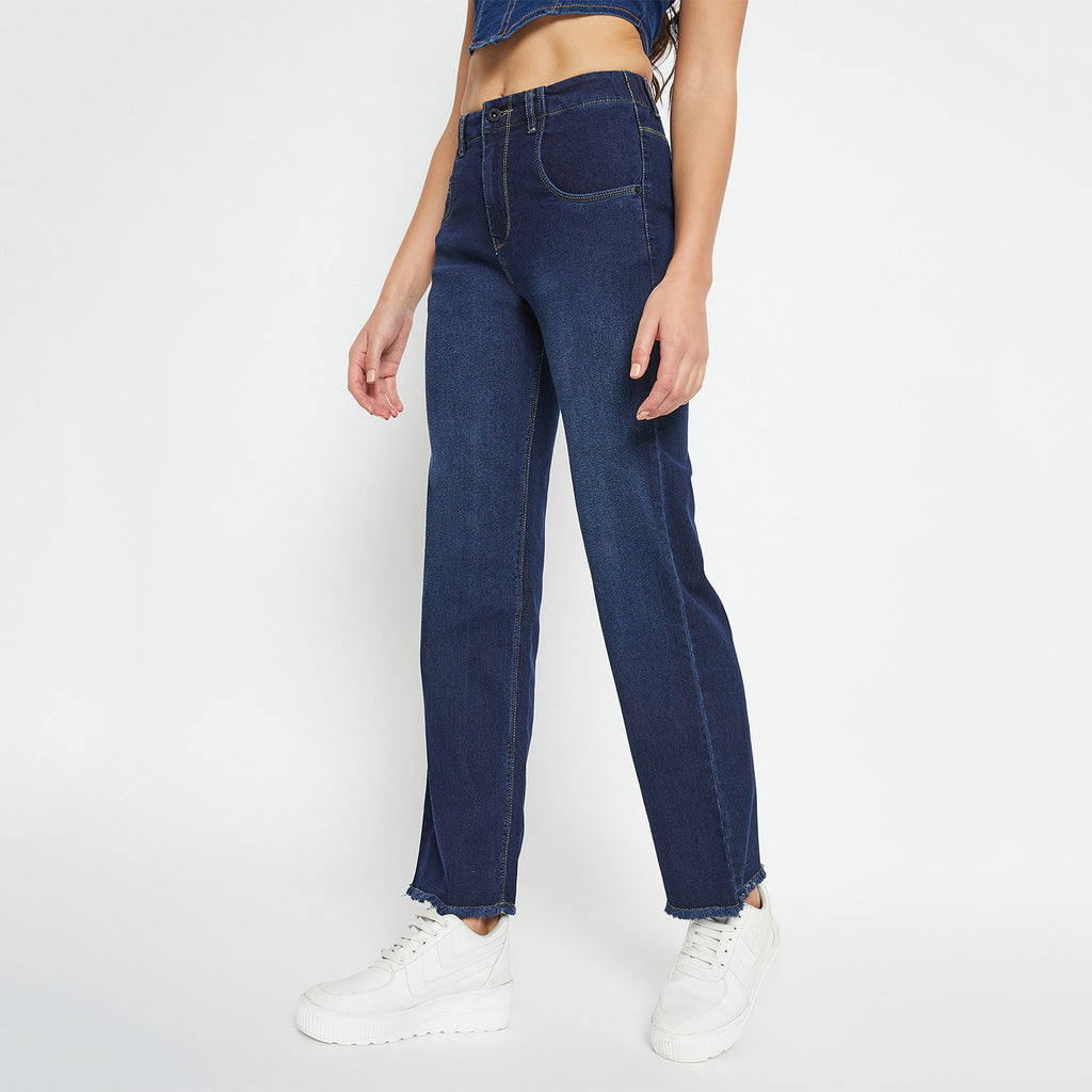 Duke Urban Women Straight Fit Stretchable Jeans (SDD6743)