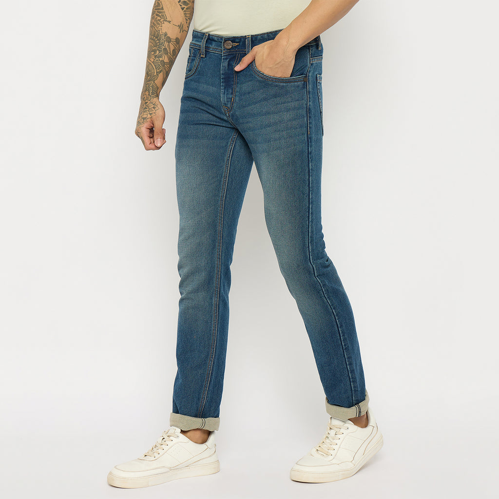 Duke Urban Men Slim Fit Stretchable Jeans (SDD5485)