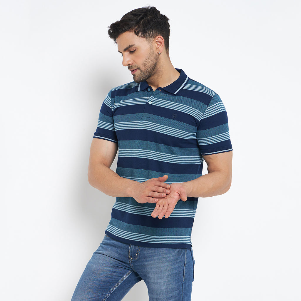 Duke Urban Men Half Sleeve Cotton T-shirt (LF7081)