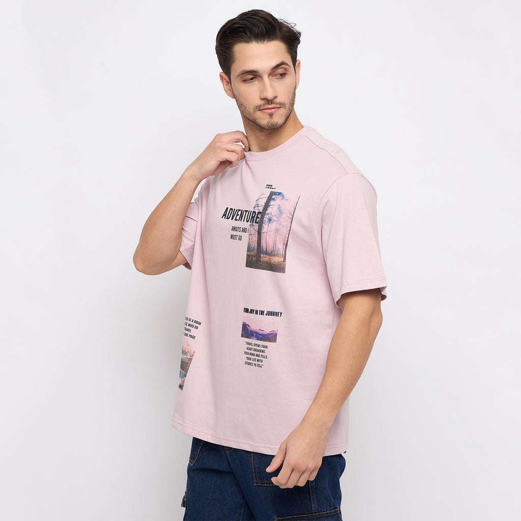 Duke Urban Men Half Sleeve Cotton T-shirt (LF7234)