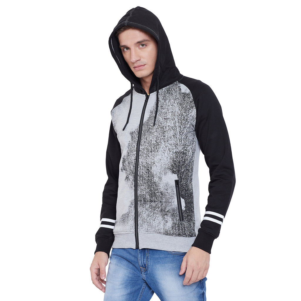 Duke Urban Men Zipper Hooded Sweatshirt (MTLF137)