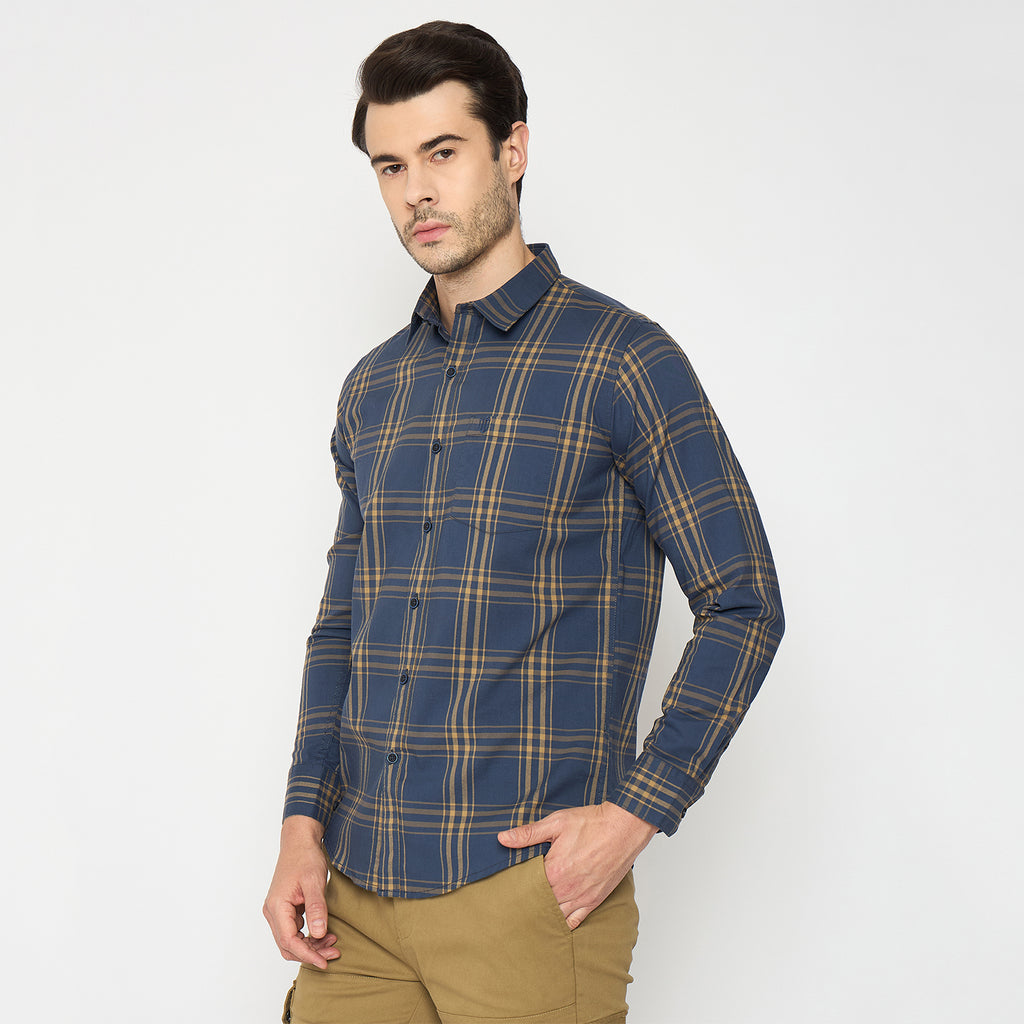 Duke Urban Men Full Sleeve Cotton Shirt (SDO9079)