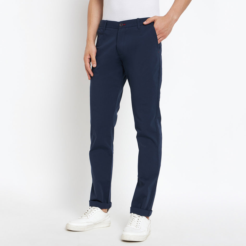 Duke Urban Men Solid Chinos Trousers (SDT4508R)