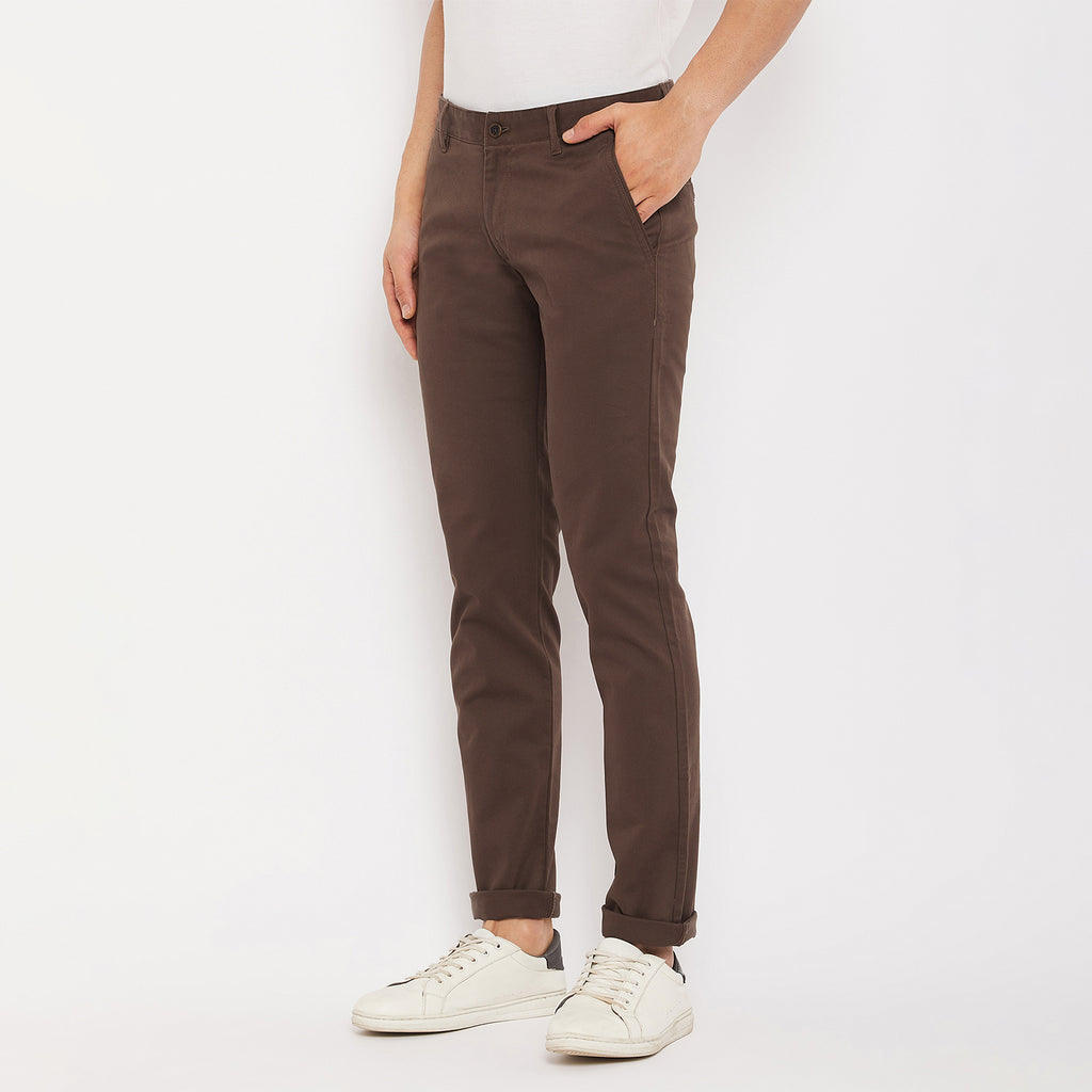 Duke Urban Men Slim Fit Cotton Trousers (SDT4514)