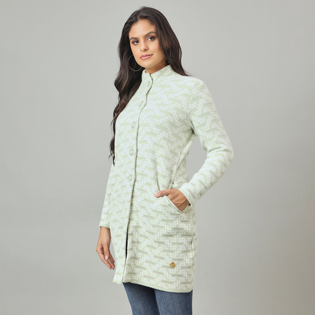 Duke Urban Women Long Coat Regular Sweater (SDS1325)