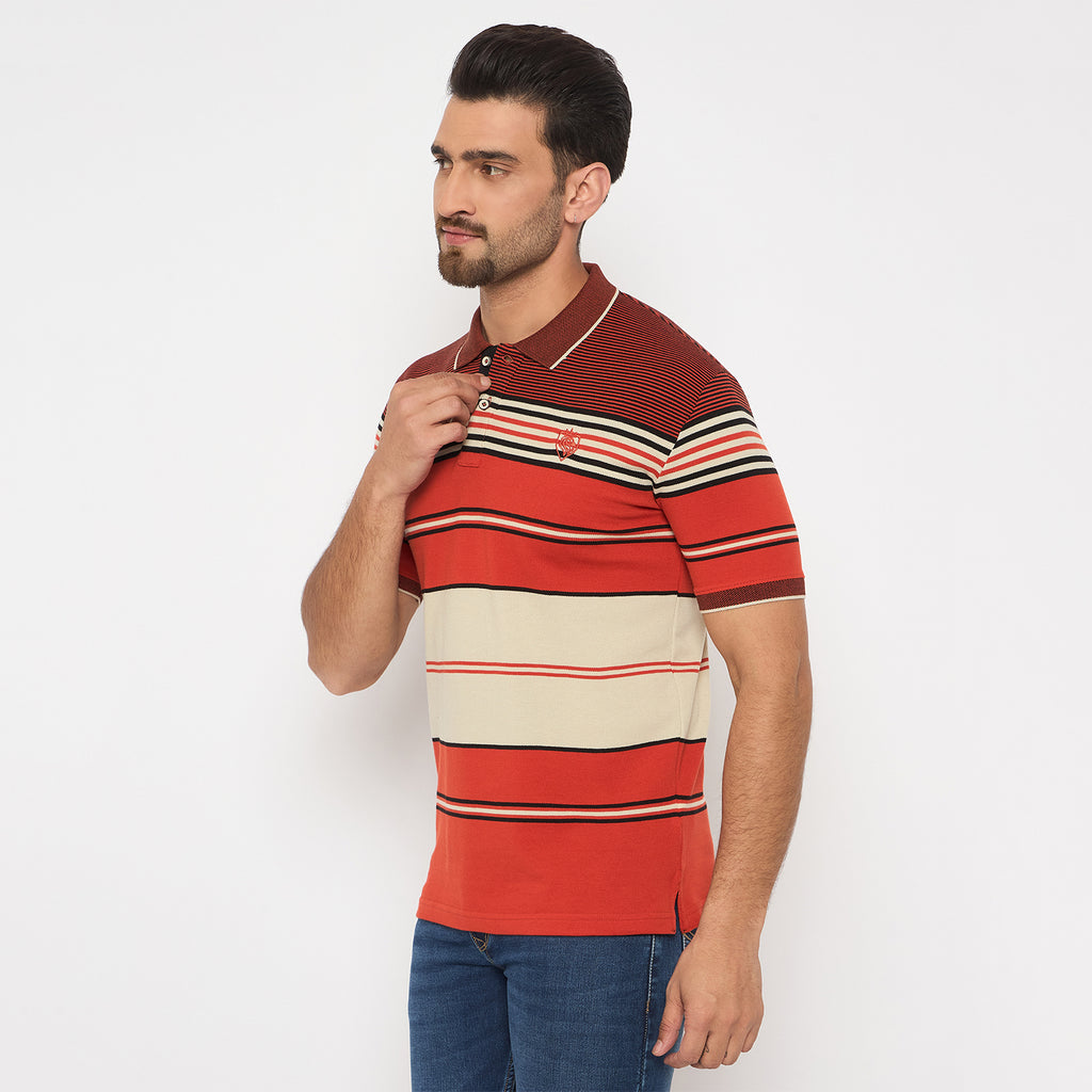 Duke Urban Men Half Sleeve Cotton Tshirt (LF7469)