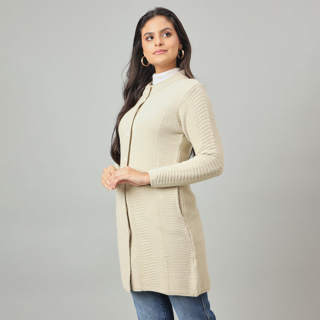 Duke Urban Women Long Coat Regular Sweater (SDS1301)