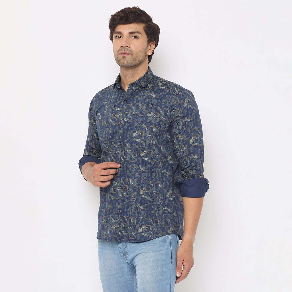 Duke Urban Men Full Sleeve Cotton Shirt (SDO8PRE)