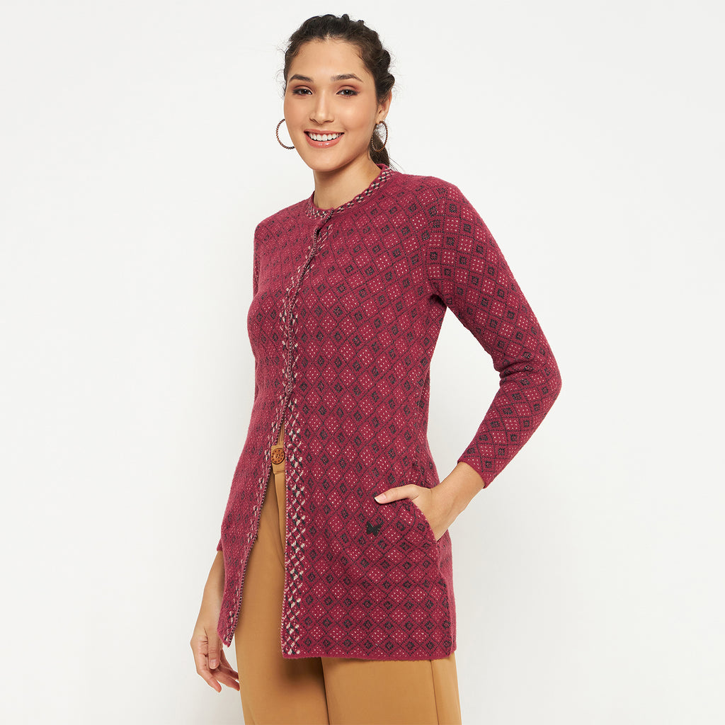 Duke Urban Women Full Sleeve Cardigan (SDS1215)