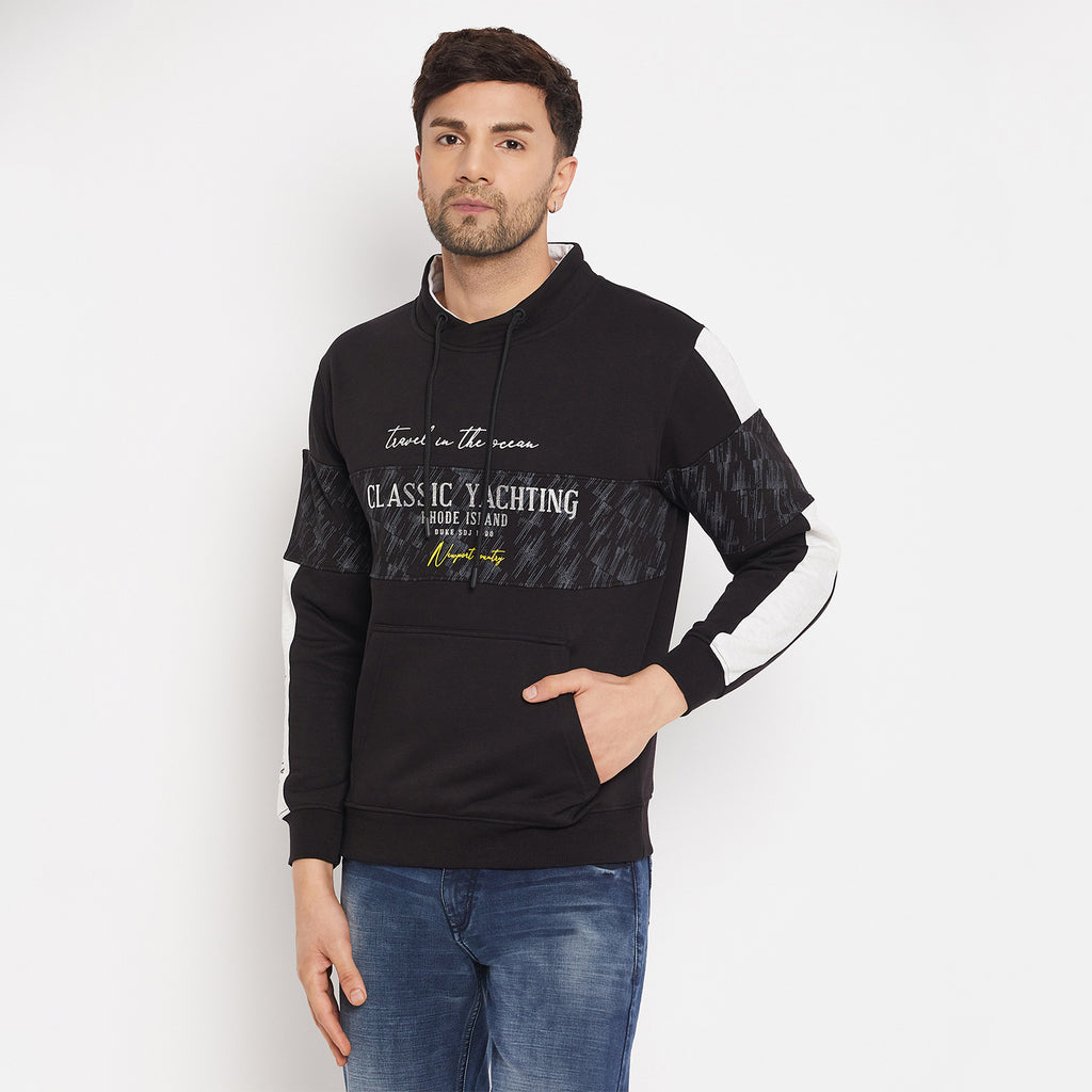 Duke Urban Men Cowl Neck Sweatshirt (LF6260)