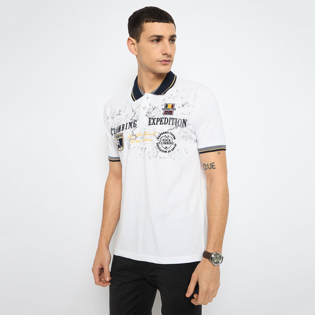 Duke Urban Men Half Sleeve Cotton Tshirt (LF7229)